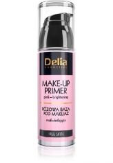 Delia Cosmetics Free Skin Baza pod makijaż różowa roz?wietlajšca 35ml