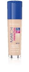 Rimmel Podkład Match Perfection nr 010 light porcelain  30ml