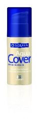 Soraya Aqua Cover Podkład kryjšco-nawilżajšcy nr 201 jasny beż  30ml