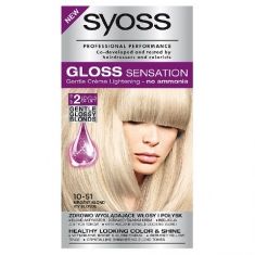 Schwarzkopf Syoss Gloss Sensation Farba do włosów 10-51 Mro?ny Blond  1op.