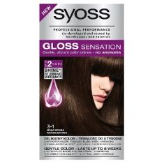 Schwarzkopf Syoss Gloss Sensation Farba do włosów 3-1 Bršz Mokka  1op.