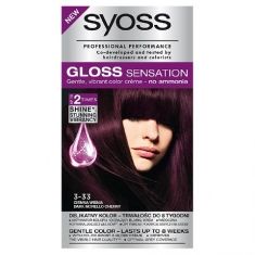 Schwarzkopf Syoss Gloss Sensation Farba do włosów 3-33 Ciemna Wi?nia  1op.