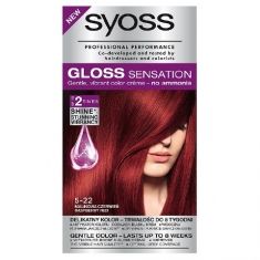 Schwarzkopf Syoss Gloss Sensation Farba do włosów 5-22 Malinowa Czerwień  1op.