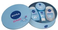 Nivea Baby Zestaw kosmetyków pielęgnacyjnych w puszce  1op.