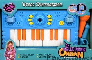 ORGANY Z MIKROFONEM KEYBOARD PIANINKO