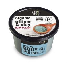Organic Shop Peeling do ciała Niebieska Glinka 250ml