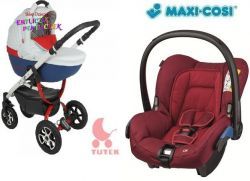 Tutek Grander Play Eco 3w1 FOTEL MAXI COSI CITI NEW