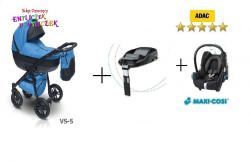 Camarelo Vision Sportline 4w1 MAXI COSI CABRIOFIX + BAZA FAMILYFIX