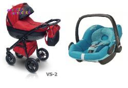 Camarelo Vision Sportline 3w1 FOTEL MAXI COSI PEBBLE