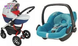 Tutek Grander Play Eco 3w1 FOTEL MAXI COSI PEBBLE