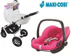 Tutek Tirso ECO 2015 3w1 FOTEL MAXI COSI PEBBLE