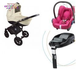 Tutek Tirso ECO 2015 4w1 FOTEL MAXI COSI CABRIOFIX + BAZA FAMILYFIX