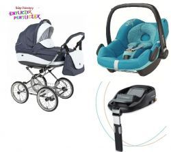 Roan Emma 4w1 FOTEL MAXI COSI PEBBLE + BAZA FAMILYFIX