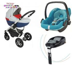 Tutek Grander Play Eco 4w1 FOTEL MAXI COSI PEBBLE + BAZA FAMILYFIX