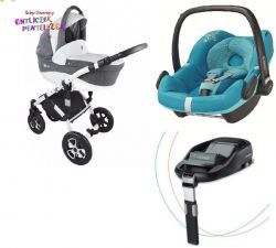 Tutek Tirso 2015 4w1 FOTEL MAXI COSI PEBBLE + BAZA FAMILYFIX