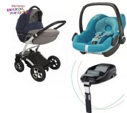 Tutek INSPIRE 4w1 FOTEL MAXI COSI PEBBLE + BAZA FAMILYFIX