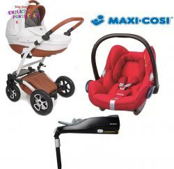 Tutek TORERO 4w1 FOTEL MAXI COSI CABRIOFIX + BAZA FAMILYFIX