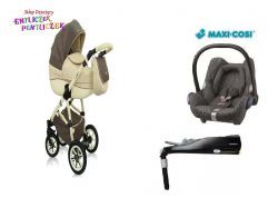 Wiejar Rider Eco 3w1 MAXI COSI CABRIOFIX + BAZA FAMILYFIX