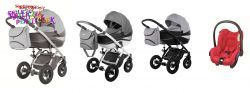 TAKO OMEGA WHITE/BLACK/GREY 3W1 FOTEL MAXI COSI CITI NEW