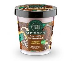 Organic Shop Body Desserts Pianka do kšpieli Zmiękczajšca Chocolate & Macadamia 450 ml