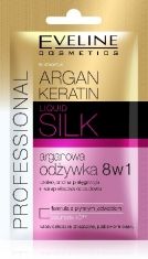 Eveline Argan & Keratin Liquid Silk Odżywka do wosów 8w1 saszetka 12ml
