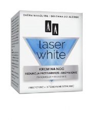 AA Laser White Krem na noc redukujšcy przebarwienia  50ml