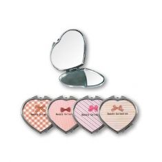 Top Choice Beauty Collection Lusterko kieszonkowe serce (85628)  1szt
