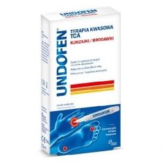 Undofen Kuracja kwasowa TCA na kurzajki i brodawki  1.5 ml