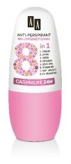 AA Anti-Perspirant Multifunctional 8in1 Dezodorant roll-on Cahmere 24H 50ml