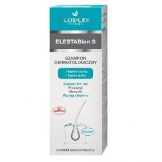 Floslek ELESTABion S - Szampon dermatologiczny, łupież suchy, łupież pstry