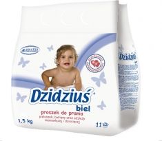 Dzidziu? Proszek do prania pieluszek, bielizny, odzieży niemowlęcej Biel 1,5kg