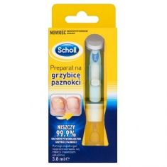 Scholl Problemy stóp Preparat przeciwgrzybiczny do stosowania przy grzybicy paznokci  3,8 ml