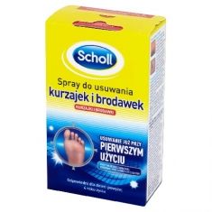 Scholl Problemy stóp Spray do usuwania kurzajek i brodawek  80ml