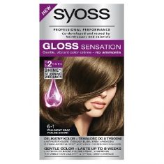 Schwarzkopf Syoss Gloss Sensation Farba do włosów 6-1 Pralinowy Bršz  1op.