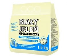 Biały Jeleń Proszek do prania hipoalergiczny Biel 1,5kg