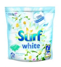 Surf White Kapsułki do prania Biała Orchidea & Ja?min  1op.-32szt