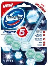 Domestos Chlorine Kostka WC Power 5 koszyk  55g