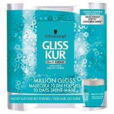 Schwarzkopf Gliss Kur Million Gloss Maska do włosów matowych  150ml