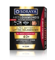 Soraya Art and Diamonds Ultra Aktywny Lifting Kolagenowy Liftingujšcy krem na dzień 40+  50ml  new