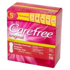 Carefree Orginal Fresh Wkładki higieniczne 1 op.-58szt